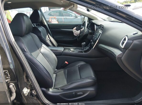 1N4AA6AP7HC421164 2017 NISSAN MAXIMA Black Front interior view