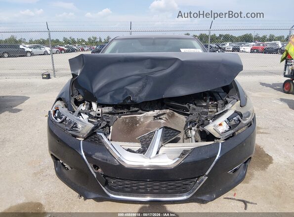 1N4AA6AP7HC421164 2017 NISSAN MAXIMA Black Rear interior view