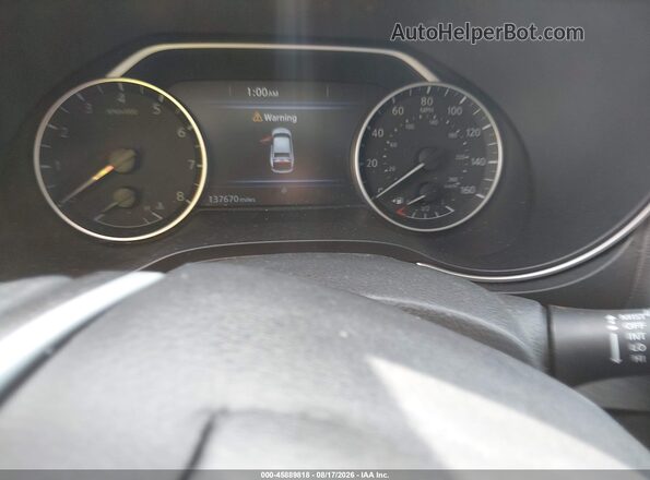 1N4AA6AP7HC421164 2017 NISSAN MAXIMA Black Rear seats view