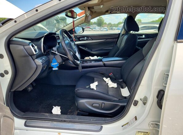 1N4AA6AP7HC423920 2017 NISSAN MAXIMA White Vista interior delantera