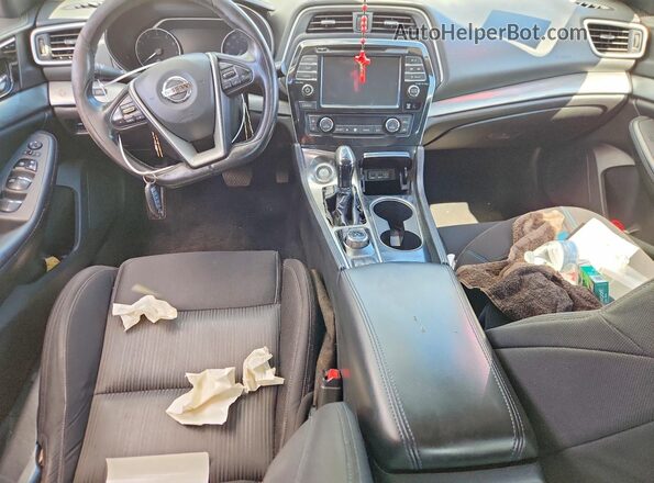 1N4AA6AP7HC423920 2017 NISSAN MAXIMA White Vista del salpicadero
