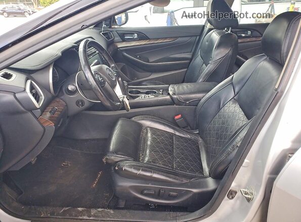 1N4AA6AP7HC446789 2017 NISSAN MAXIMA Silver Вид салону спереду