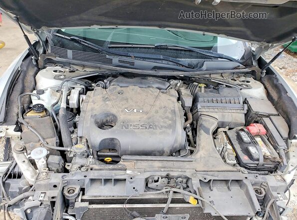 1N4AA6AP7HC446789 2017 NISSAN MAXIMA Silver Вид задньої частини салону
