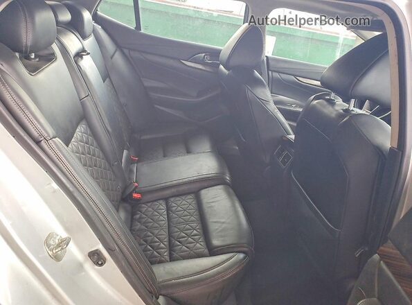 1N4AA6AP7HC446789 2017 NISSAN MAXIMA Silver Вид задніх сидінь
