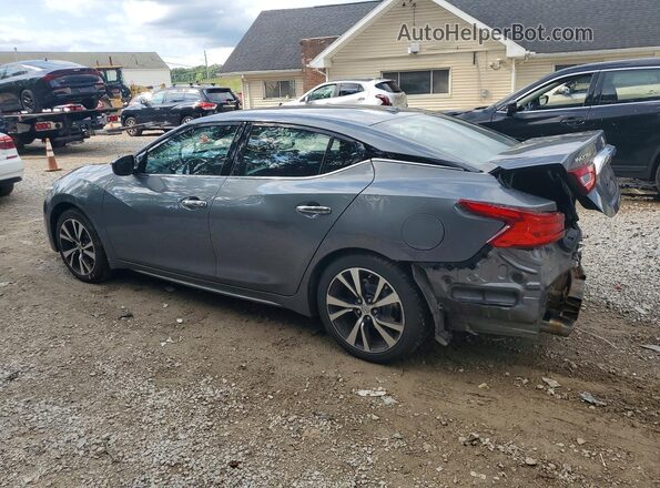 1N4AA6AP7HC453967 2017 NISSAN MAXIMA Gray Trasero izquierdo
