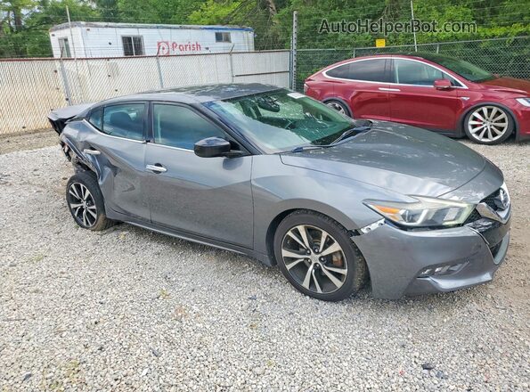 1N4AA6AP7HC453967 2017 NISSAN MAXIMA Gray Delantero derecho