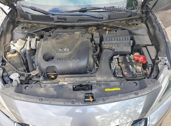 1N4AA6AP7HC453967 2017 NISSAN MAXIMA Gray Vista interior trasera