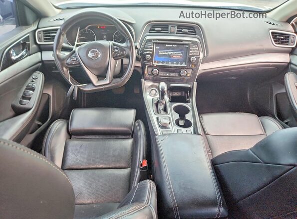 1N4AA6AP7HC455363 2017 NISSAN MAXIMA White Առջևի վահանակի տեսք