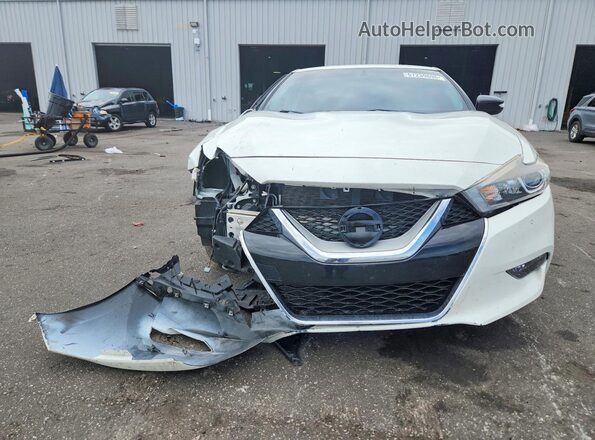 1N4AA6AP7HC455363 2017 NISSAN MAXIMA White Դիմացի տեսք