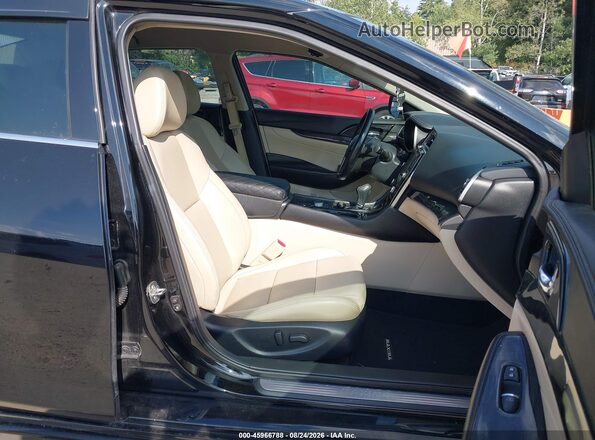 1N4AA6AP7JC363448 2018 NISSAN MAXIMA Черный Вид салона спереди