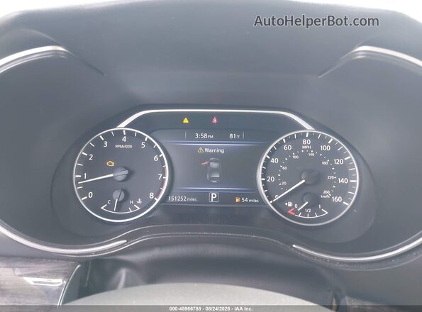 1N4AA6AP7JC363448 2018 NISSAN MAXIMA Черный Вид задних сидений