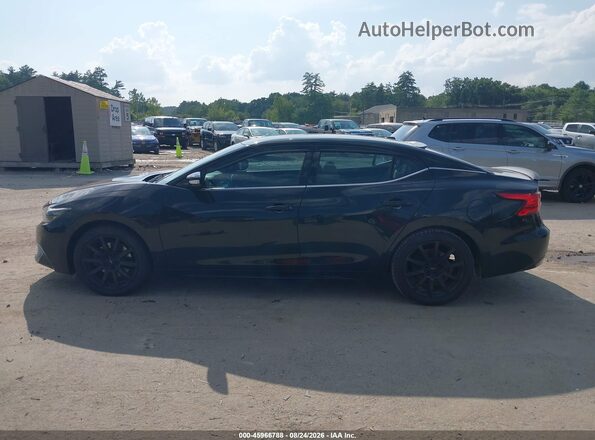 1N4AA6AP7JC363448 2018 NISSAN MAXIMA Черный Панорамный вид салона 360°