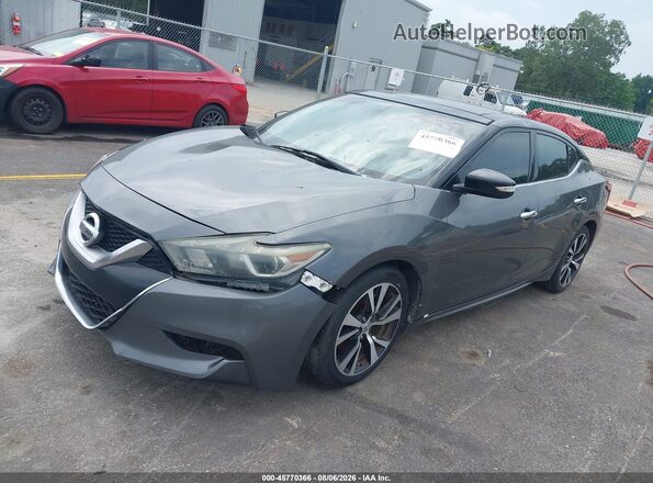 1N4AA6AP7JC374367 2018 NISSAN MAXIMA Gray Front left