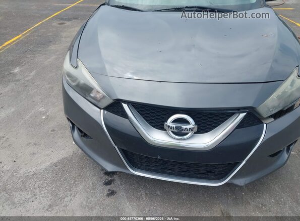 1N4AA6AP7JC374367 2018 NISSAN MAXIMA Gray Front view