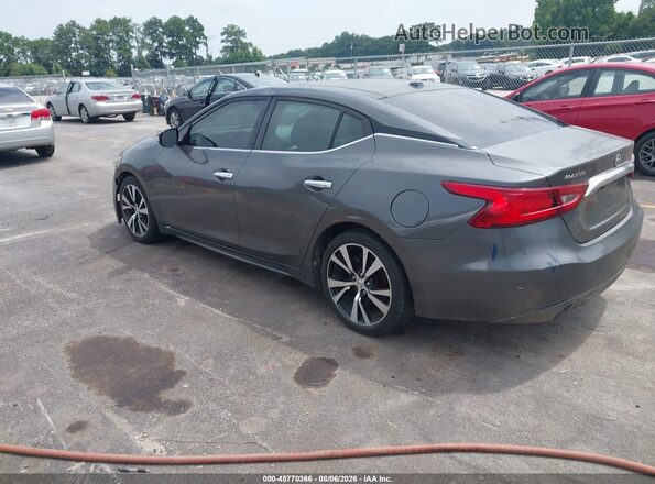 1N4AA6AP7JC374367 2018 NISSAN MAXIMA Gray Rear left