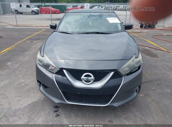 1N4AA6AP7JC374367 2018 NISSAN MAXIMA Gray Instrument cluster view