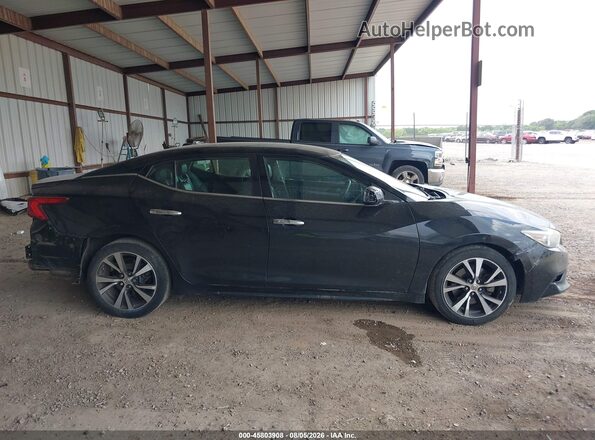 1N4AA6AP7JC384025 2018 NISSAN MAXIMA Black Սալոնի հետևի տեսք