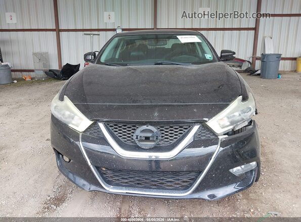 1N4AA6AP7JC384025 2018 NISSAN MAXIMA Black Սարքավորումների վահանակի տեսք