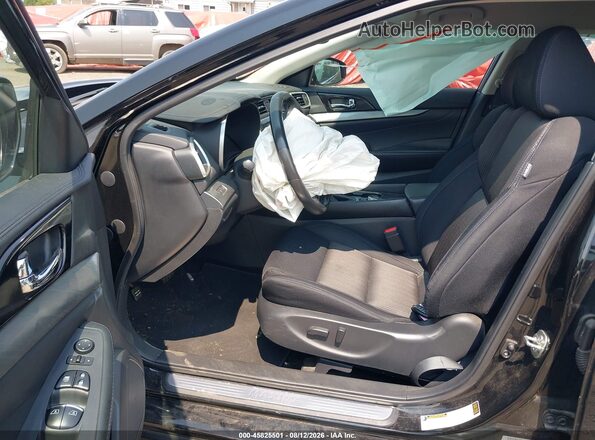 1N4AA6AP7JC405178 2018 NISSAN MAXIMA Черный Вид салона спереди