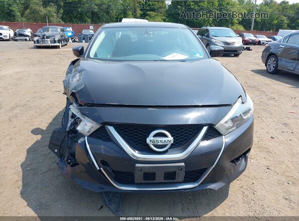 1N4AA6AP7JC405178 2018 NISSAN MAXIMA Черный Вид щитка приборов
