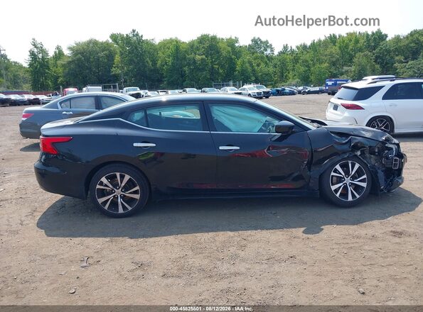 1N4AA6AP7JC405178 2018 NISSAN MAXIMA Черный Вид задней части салона