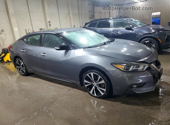 1N4AA6AP7JC410008 2018 NISSAN MAXIMA Gray Front right