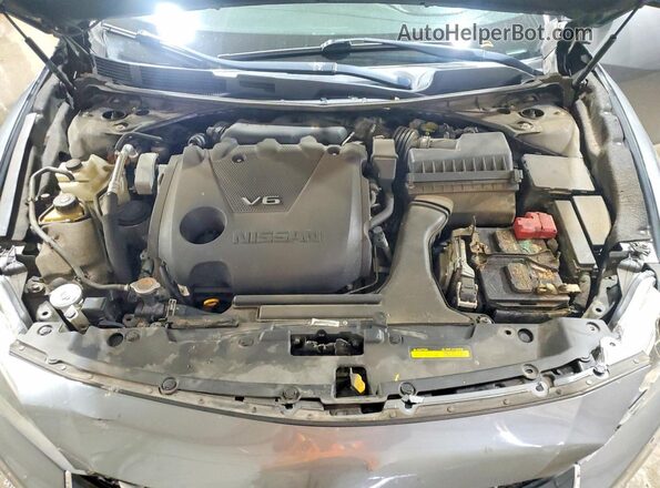 1N4AA6AP7JC410008 2018 NISSAN MAXIMA Gray Rear interior view