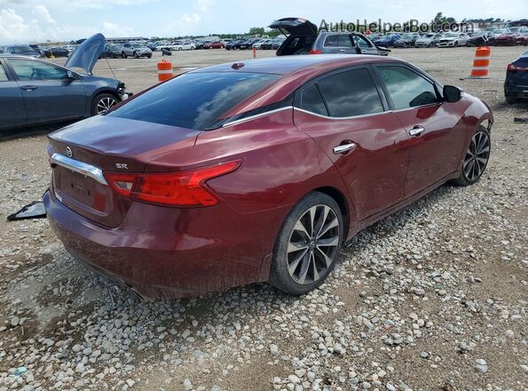 1N4AA6AP8GC401665 2016 NISSAN MAXIMA Burgundy Tył prawy