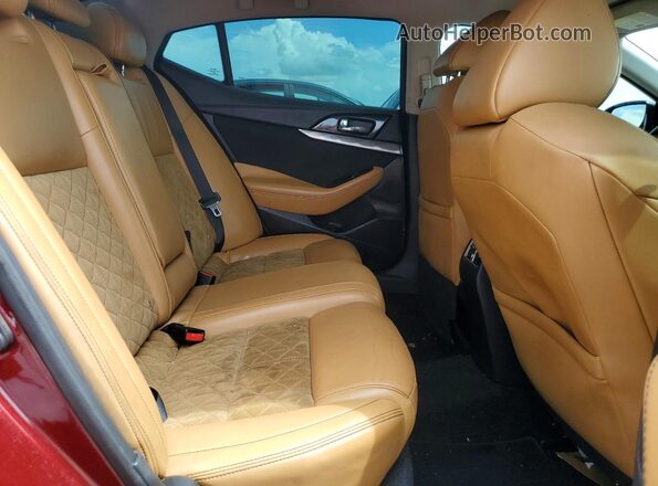 1N4AA6AP8GC401665 2016 NISSAN MAXIMA Burgundy Widok tylnych siedzeń