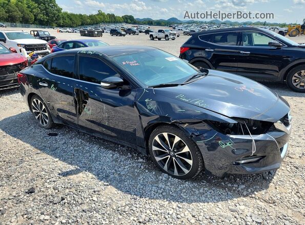 1N4AA6AP8GC410740 2016 NISSAN MAXIMA Черный Передняя правая четверть