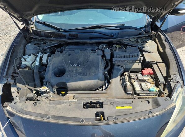 1N4AA6AP8GC410740 2016 NISSAN MAXIMA Черный Вид задней части салона