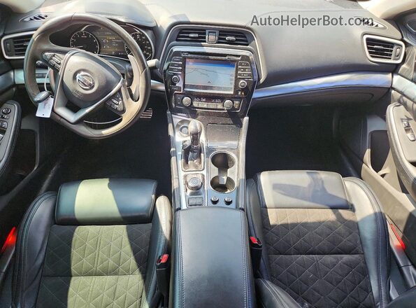 1N4AA6AP8GC410740 2016 NISSAN MAXIMA Черный Вид панели приборов