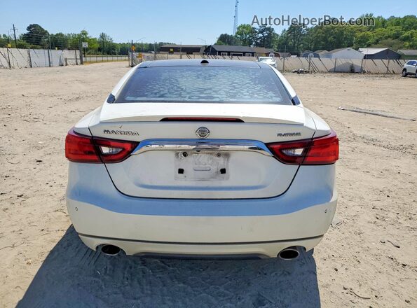 1N4AA6AP8GC437209 2016 NISSAN MAXIMA White უკანა ხედი