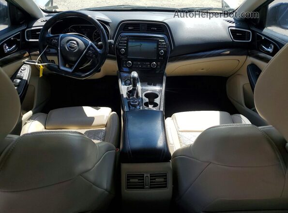 1N4AA6AP8GC437209 2016 NISSAN MAXIMA White წინა პანელის ხედი