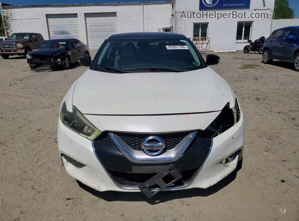 1N4AA6AP8GC437209 2016 NISSAN MAXIMA White წინა ხედი