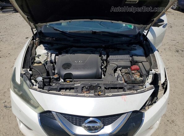 1N4AA6AP8GC437209 2016 NISSAN MAXIMA White უკანა სალონის ხედი
