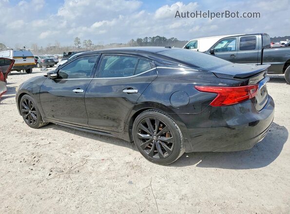 1N4AA6AP8GC440353 2016 NISSAN MAXIMA Черный Задняя левая четверть