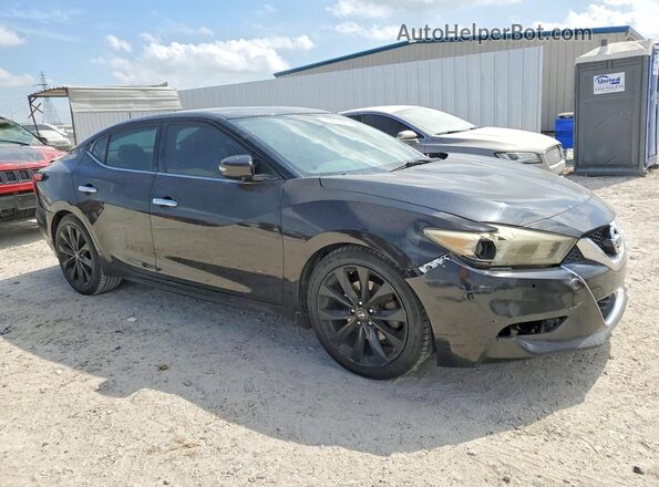 1N4AA6AP8GC440353 2016 NISSAN MAXIMA Черный Передняя правая четверть