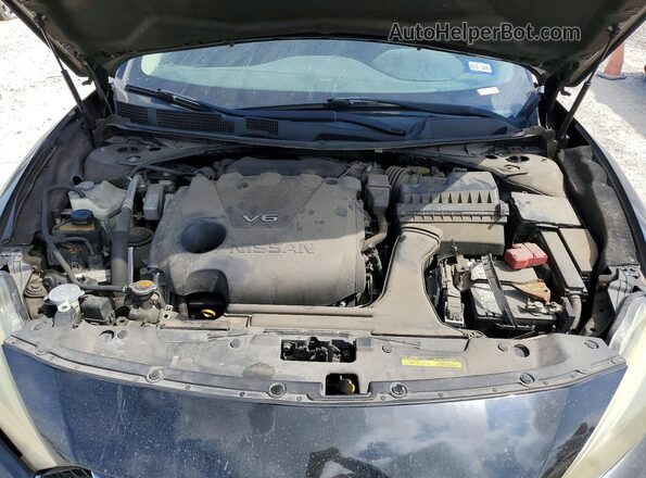 1N4AA6AP8GC440353 2016 NISSAN MAXIMA Черный Вид задней части салона