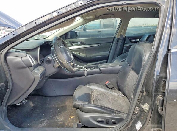 1N4AA6AP8GC440353 2016 NISSAN MAXIMA Черный Вид салона спереди