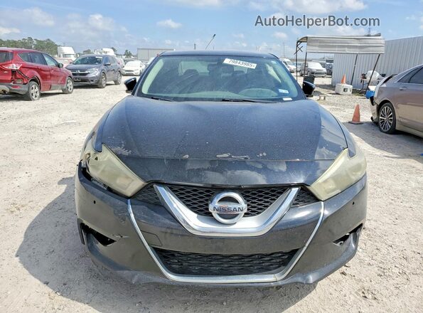 1N4AA6AP8GC440353 2016 NISSAN MAXIMA Черный Вид спереди