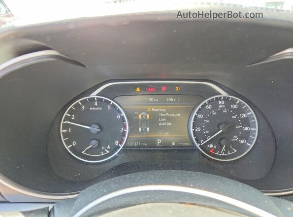 1N4AA6AP8GC441390 2016 NISSAN MAXIMA Black ხელსაწყოთა პანელის ხედი