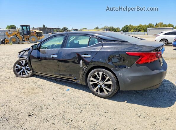1N4AA6AP8GC441390 2016 NISSAN MAXIMA Black უკანა მარცხენა