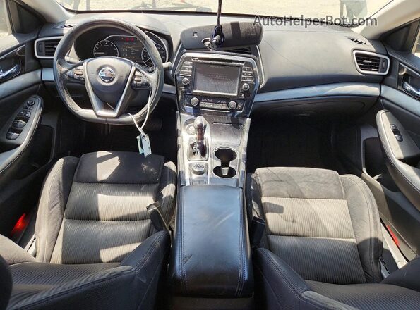 1N4AA6AP8GC441390 2016 NISSAN MAXIMA Black წინა პანელის ხედი