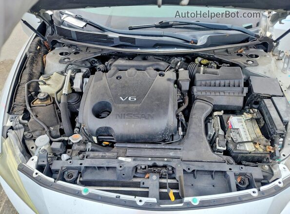 1N4AA6AP8GC449361 2016 NISSAN MAXIMA Серебряный Вид задней части салона