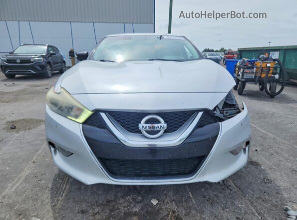 1N4AA6AP8GC449361 2016 NISSAN MAXIMA Серебряный Вид спереди