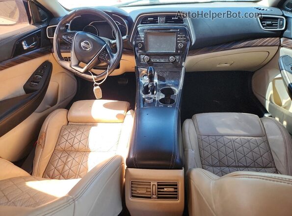 1N4AA6AP8GC906041 2016 NISSAN MAXIMA White Dashboard view