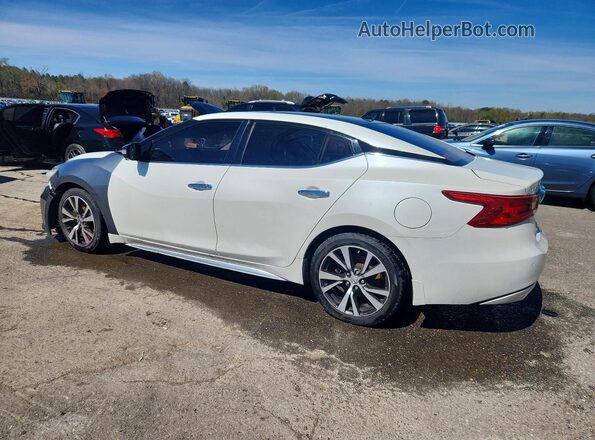 1N4AA6AP8GC906041 2016 NISSAN MAXIMA White Rear left