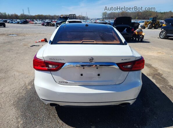 1N4AA6AP8GC906041 2016 NISSAN MAXIMA White Rear view