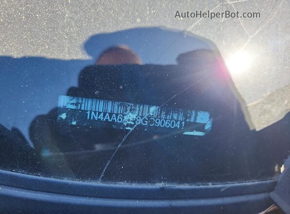 1N4AA6AP8GC906041 2016 NISSAN MAXIMA White Engine compartment view